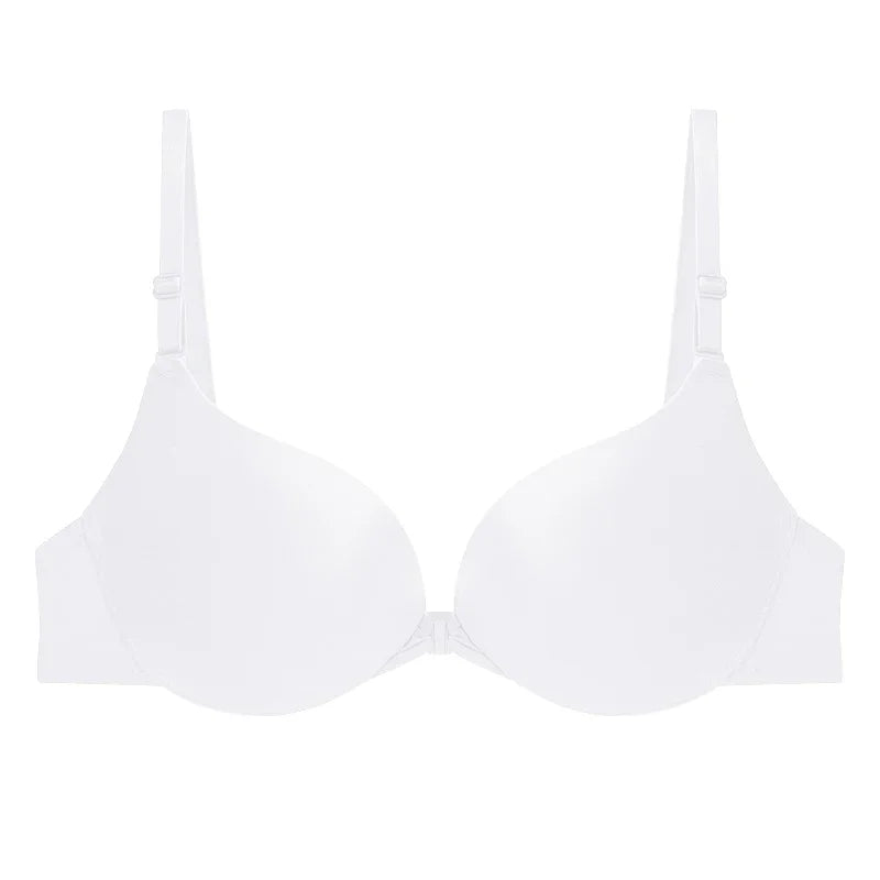 CowLost | sexy-push-up-bra-womens-front-buckle-bras-solid-seamless |13