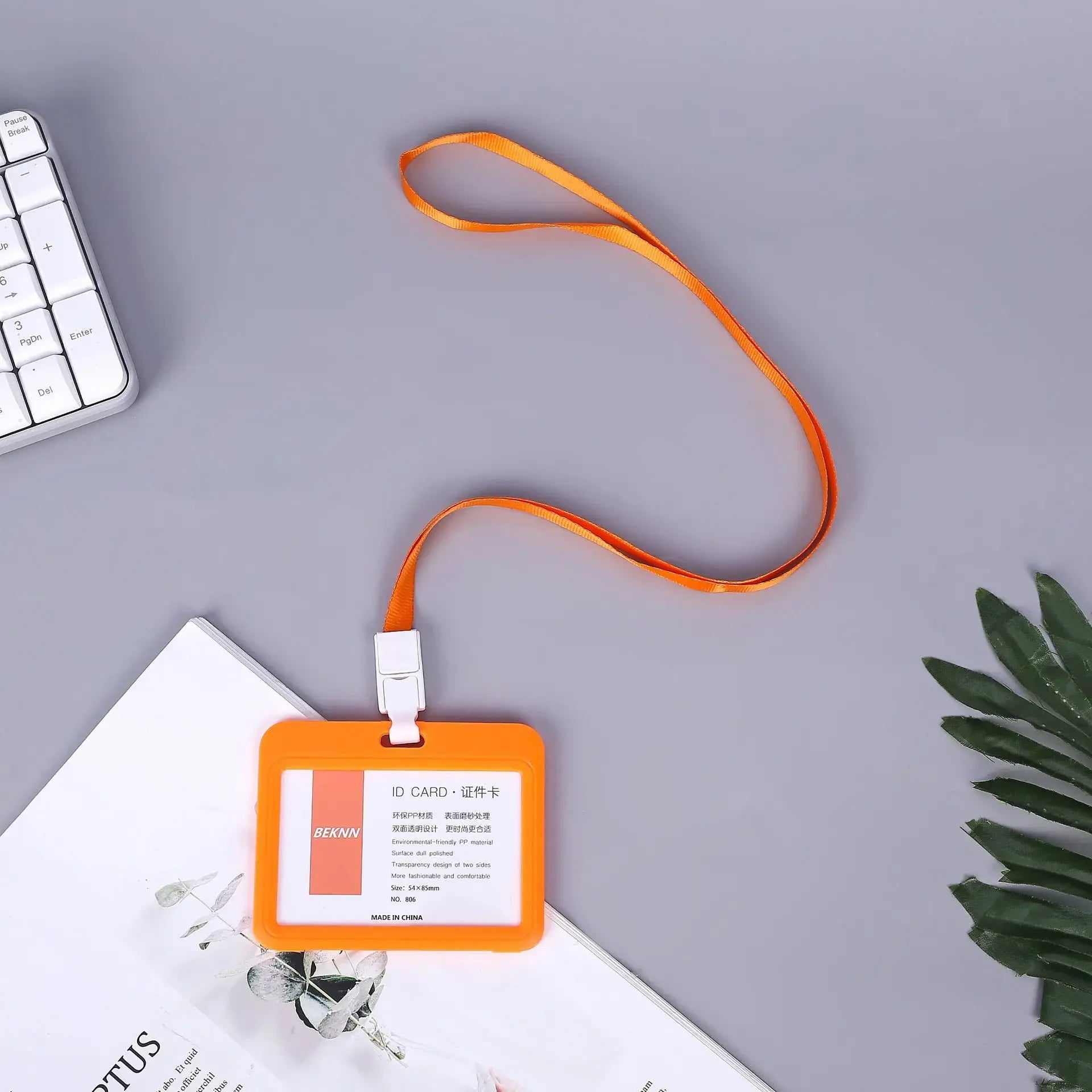CowLost | uncategorized-plastic-work-card-holder-with-lanyard-rope |24