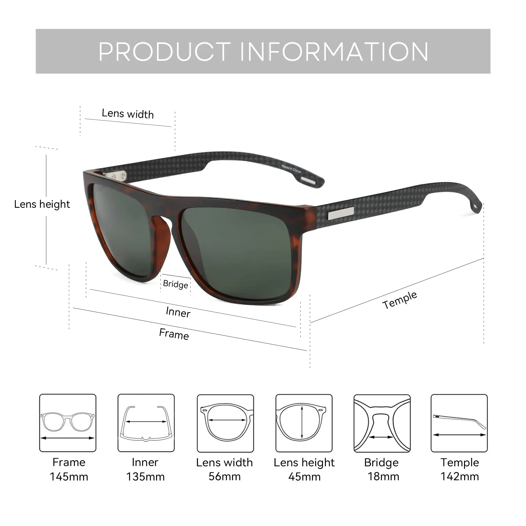 CowLost | zenottic-trend-novelty-cat-eye-polarized-sunglasses |4