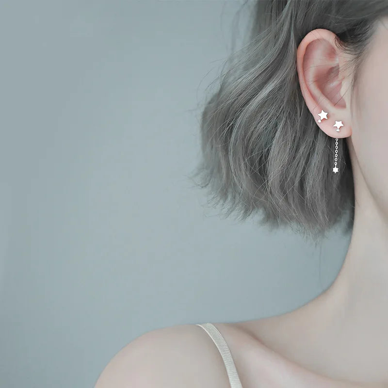 CowLost | vintage-long-tassel-geometric-square-drop-earrings-for-women |6