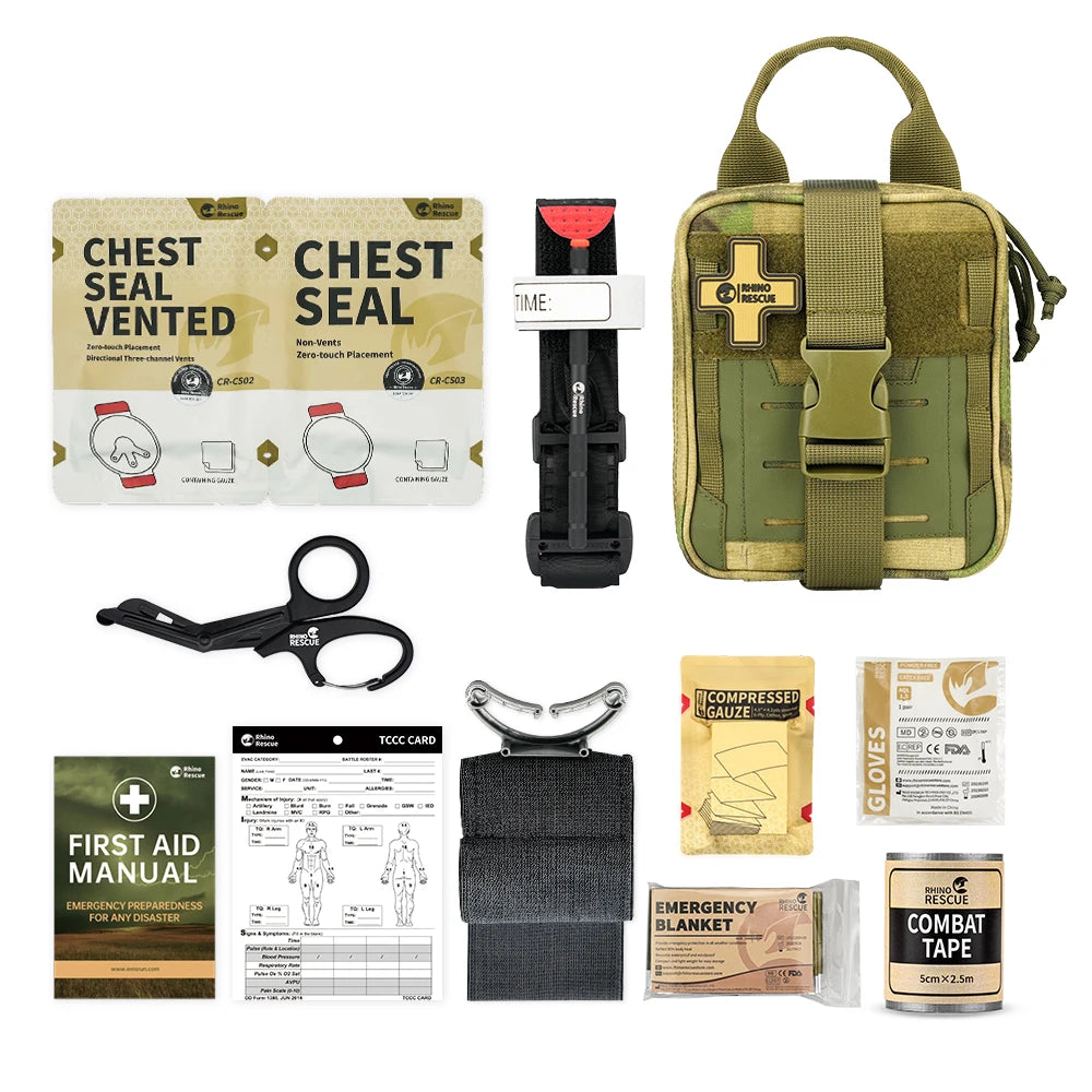 CowLost | sporting-goods-rhino-rescue-edc-ifak-survival-trauma-kit-molle-tactical-pouch |24