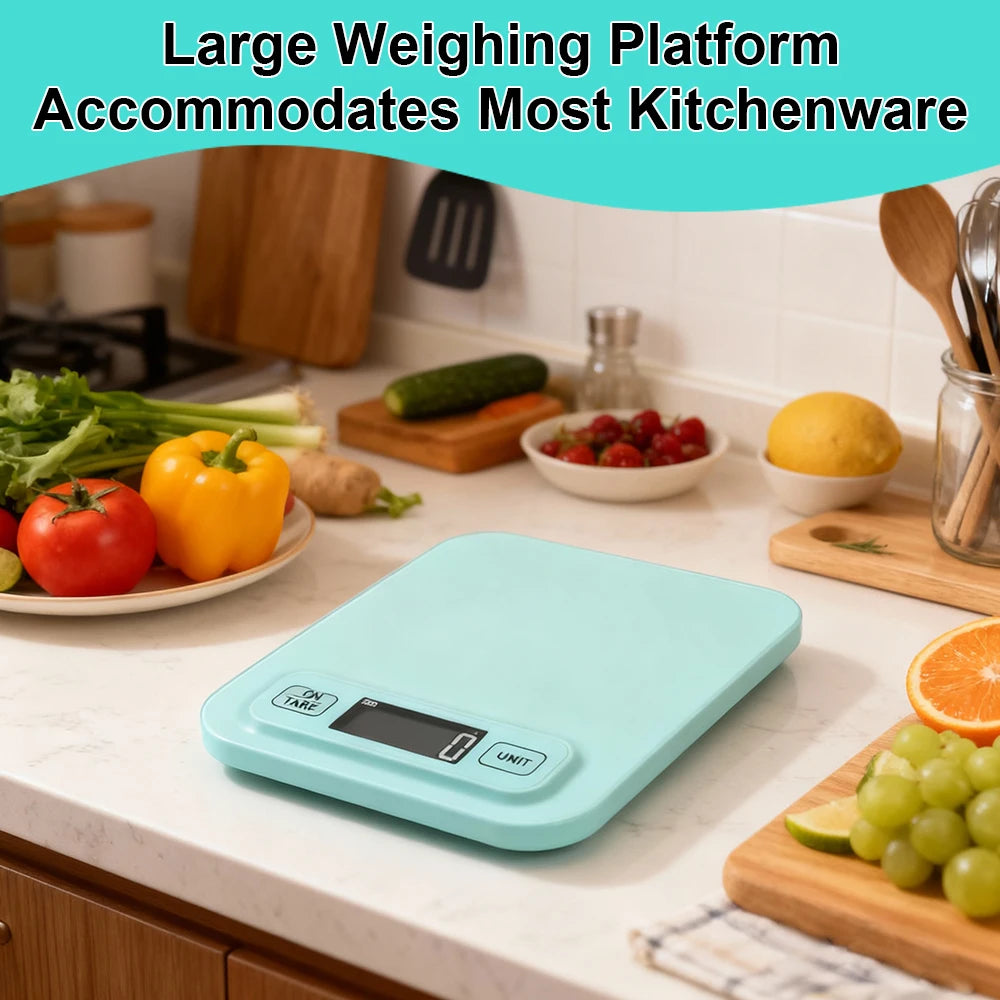 Mini Digital Kitchen Scale 5kg/1g & 10kg/1g Precision Electronic Food & Baking Scale