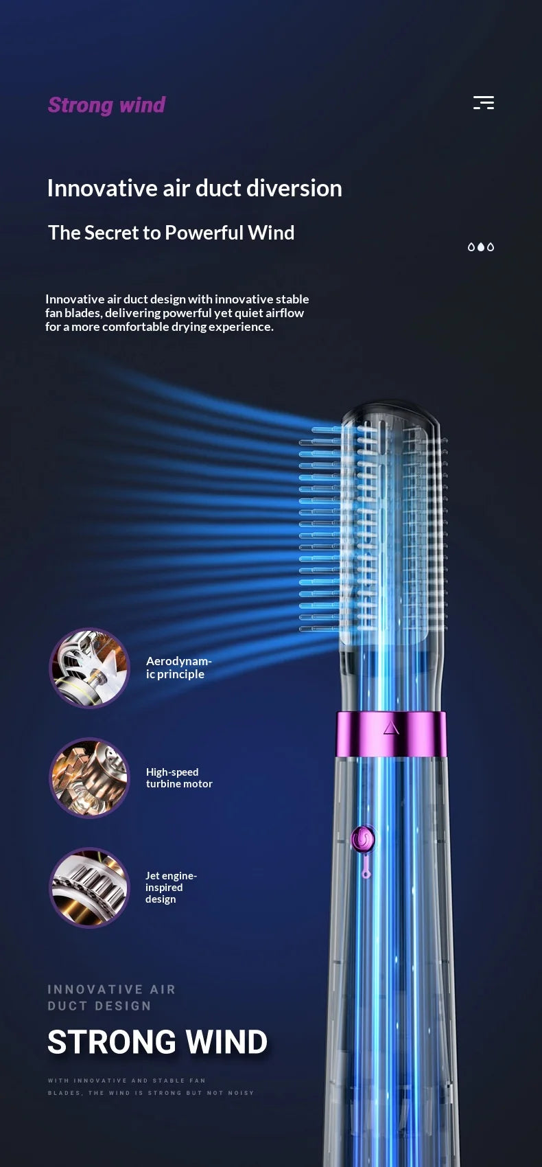 CowLost | product_id-homefish-5-in-1-electric-hair-dryer-with-straightener-curling-iron-hot-air-comb-diffuser-ac-motor |12