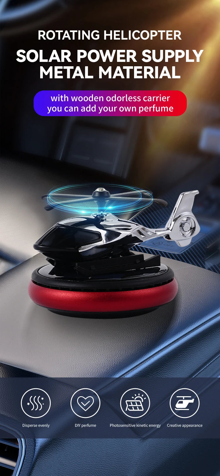 CowLost | product_id-solar-powered-rotating-propeller-car-air-freshener-dashboard-ornament |7