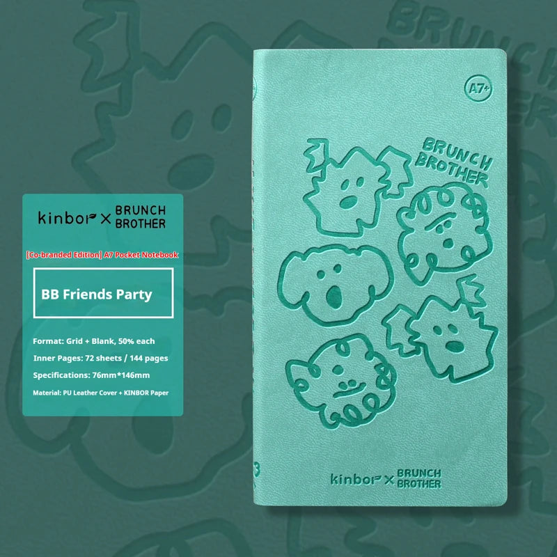 CowLost | product_id-kinbor-bb-series-a7-hand-account-book-lined-mini-notebook-for-journaling-school-supplies |25