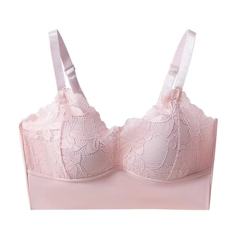 CowLost | product_id-lace-back-wireless-adjustable-seamless-push-up-bra-large-size |21