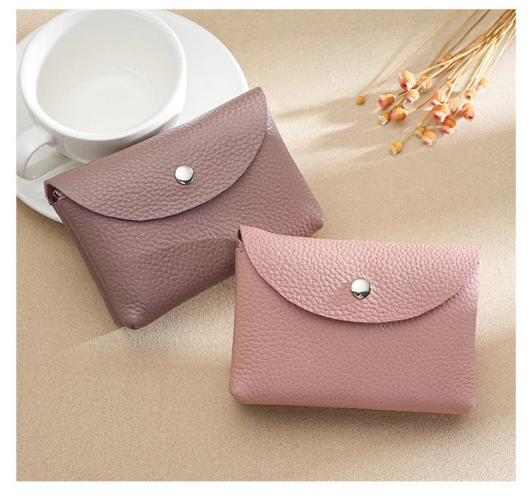 CowLost | activewear-pants-genuine-top-layer-cowhide-coin-purse-for-women |7