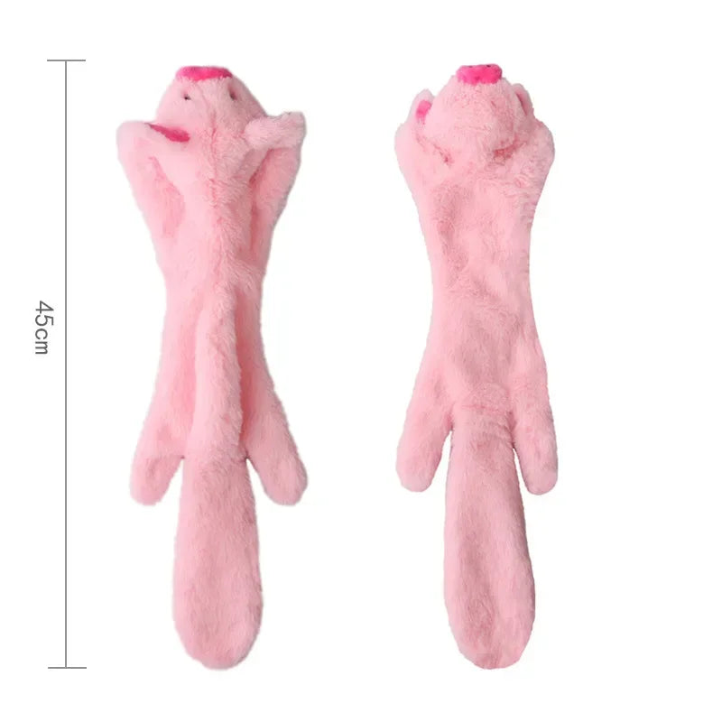 CowLost | dog-kennel-run-accessories-soft-shell-plush-squeaky-dog-toy |4
