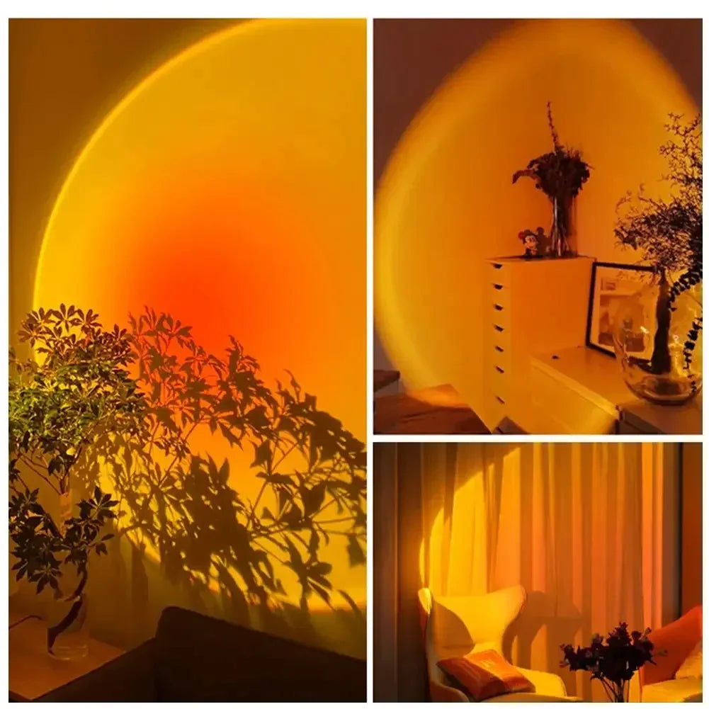 CowLost | product_id-astronaut-robot-rainbow-sunset-rechargeable-projection-night-light |10