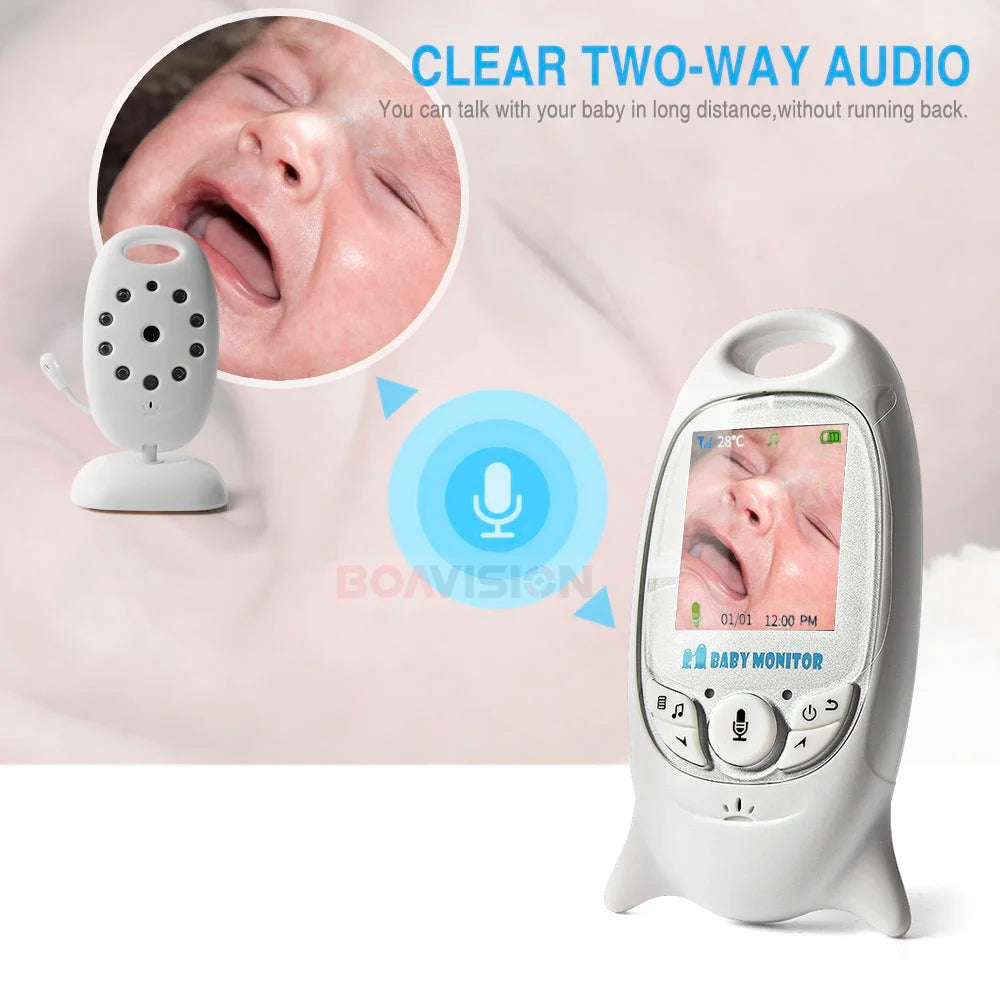 CowLost | vb601-video-baby-monitor-wireless-2-0-lcd-babysitter-2-way-talk-night-vision-temperature-security-nanny-camera-8-lullabies |3