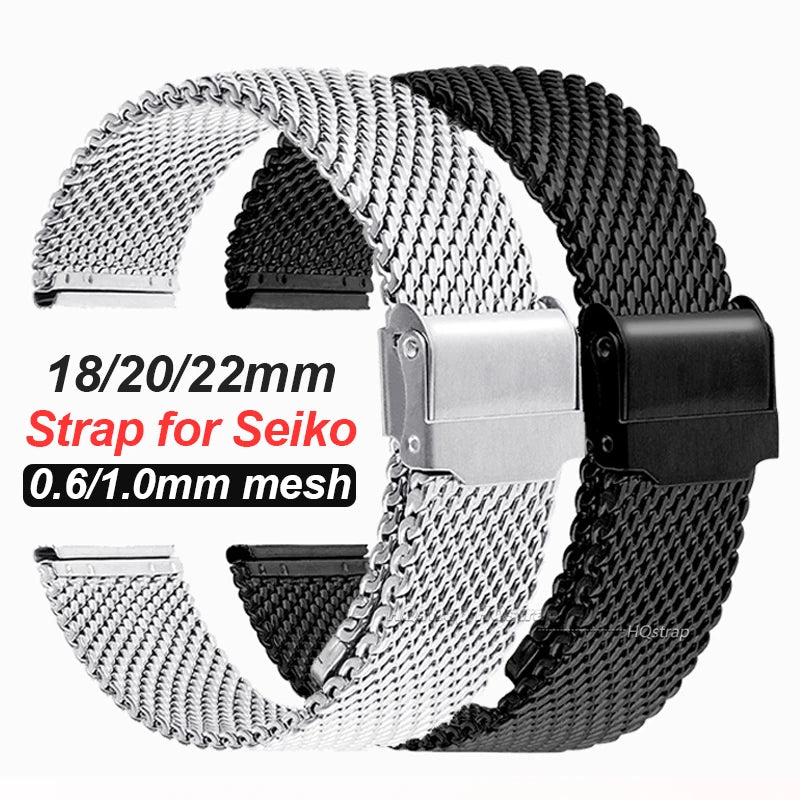 CowLost | bracelets-product_id-1-0mm-0-6mm-milanese-mesh-stainless-steel-bracelet-for-seiko-rolex-smartwatches-with-double-safety-buckle |8