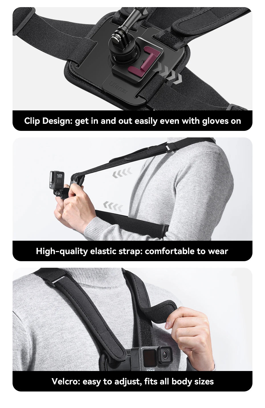 CowLost | ulanzi-go-quick-ii-magnetic-chest-strap-for-action-camera-smartphone-gopro-14-13-12-11-10 |11