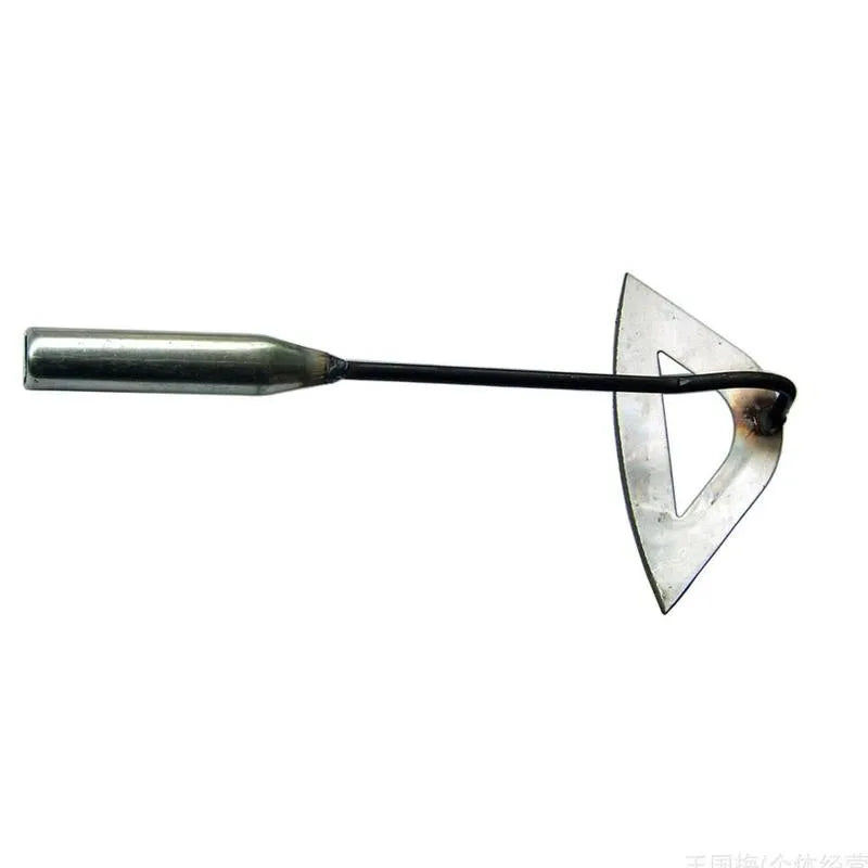 CowLost | product_id-hardened-steel-hollow-hoe-handheld-weeding-rake-garden-farm-tool |8