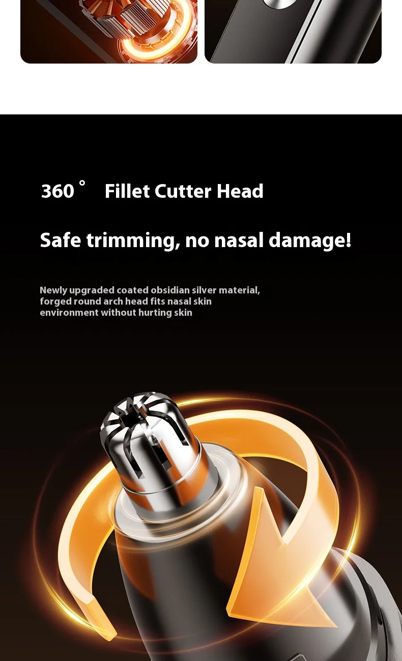 CowLost | product_id-rechargeable-electric-nose-hair-trimmer-for-men-precise-waterproof-grooming-tool |7