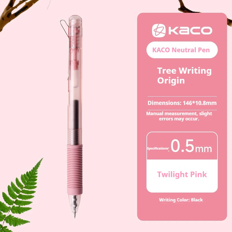 CowLost | product_id-kaco-k1-0-5mm-black-gel-pen-with-soft-grip-and-transparent-barrel-for-smooth-writing |45