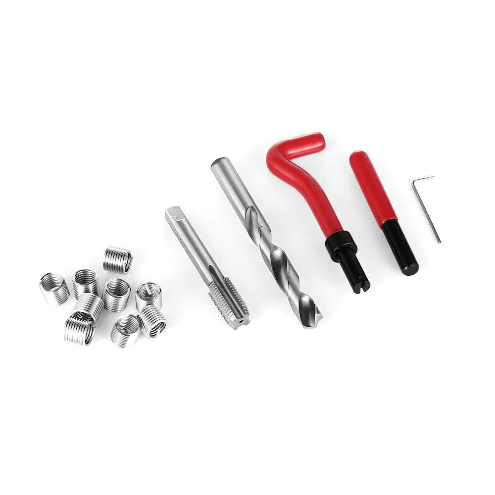 CowLost | product_id-15pcs-metric-helicoil-thread-repair-kit-m5-m14-m12x1-5-for-car-coil-tools |9