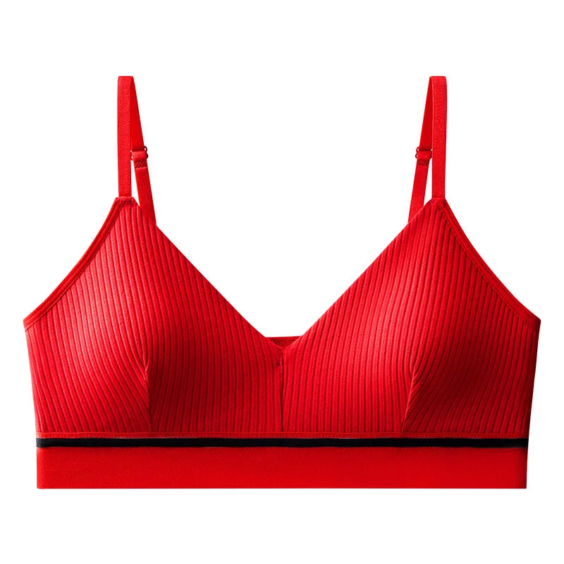 CowLost | product_id-women-s-cotton-wire-free-push-up-tube-top-bra-with-adjustable-straps-solid-color |18