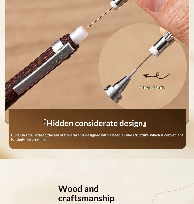 CowLost | product_id-pilot-s20-professional-mechanical-pencil-0-5mm-with-hippopotamus-wood-barrel-for-technical-drawing |20