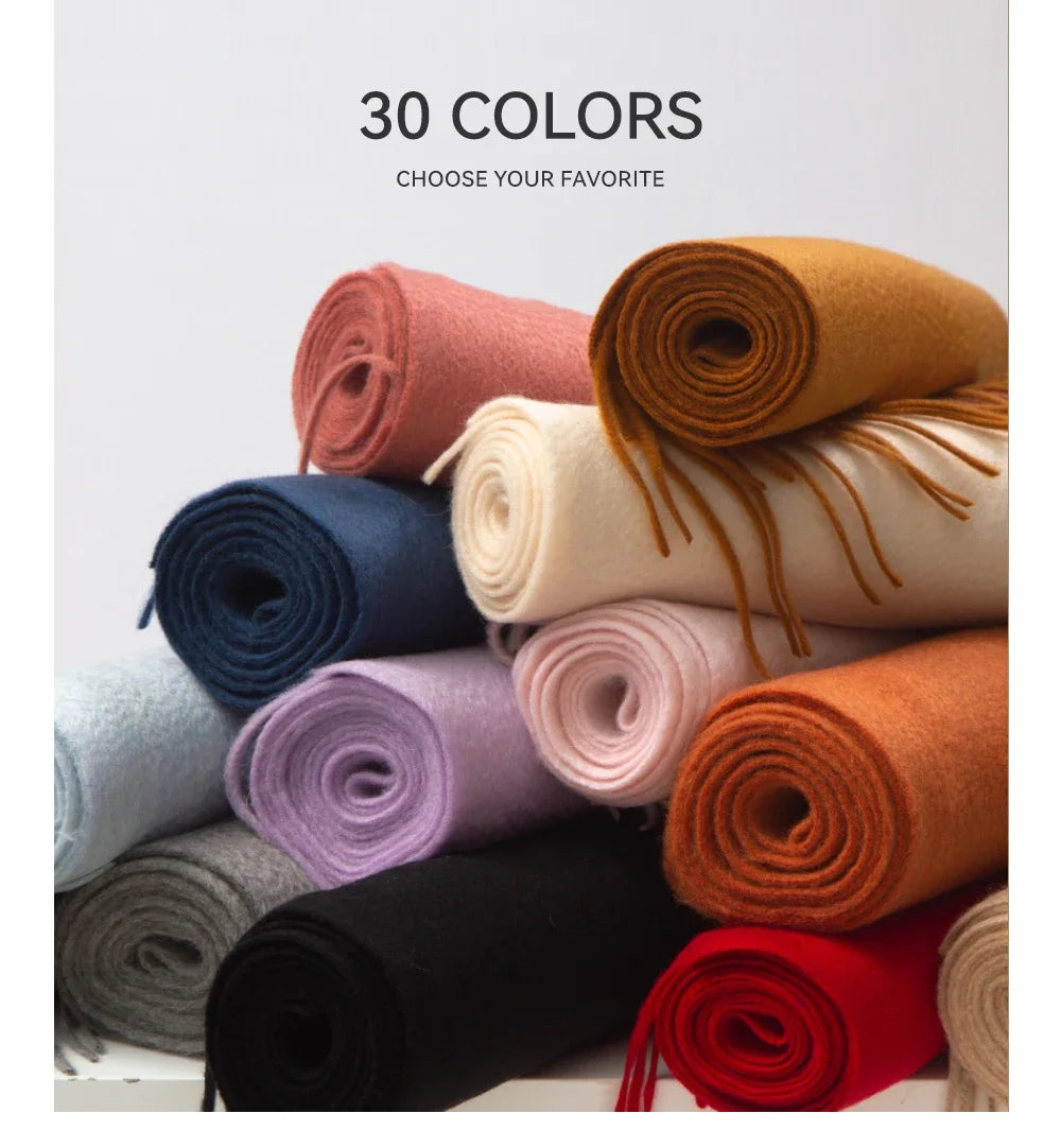 CowLost | solidlove-wool-winter-scarf-women |13