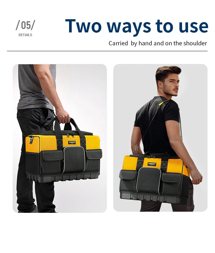CowLost | product_id-winhunt-heavy-duty-tool-bag-with-wide-mouth-molded-bottom-adjustable-strap |12