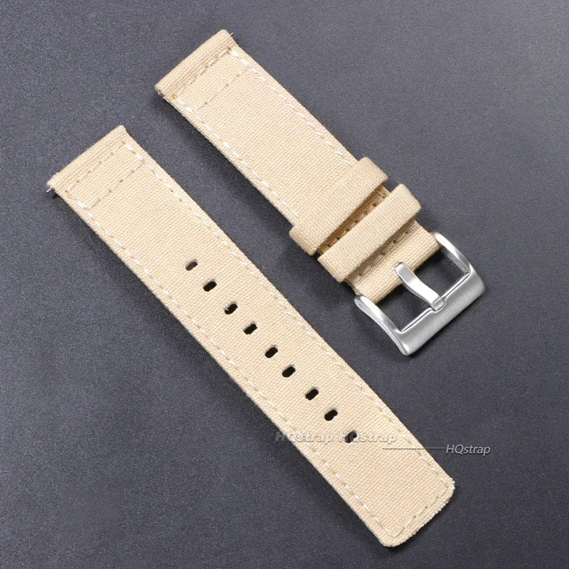 HQstrap Nylon Watch Strap 20mm 22mm Quick Release Sport Wristband for Smartwatch Unisex