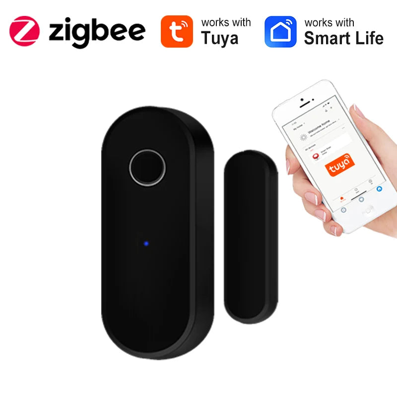 CowLost | zigbee-door-window-sensor-tuya-smart-life-app-remote-control-home-security-detector-anti-theft-alarm |19
