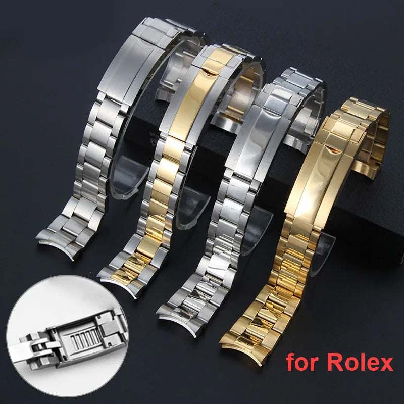 CowLost | bracelets-product_id-rolex-submariner-daytona-watch-band-316l-stainless-steel-clasp-20mm-21mm |8