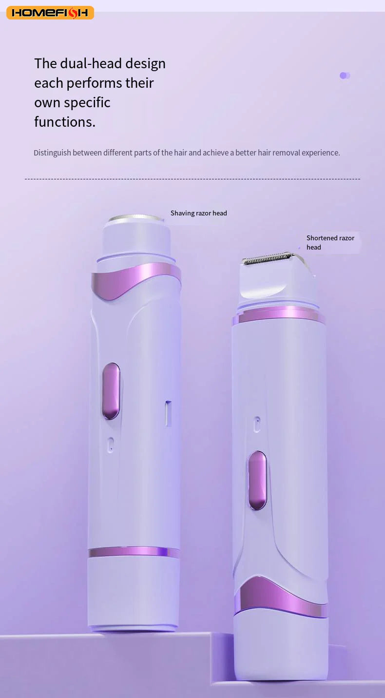 CowLost | product_id-homefish-2in1-rechargeable-electric-razor-epilator-for-women-painless-hair-removal |5