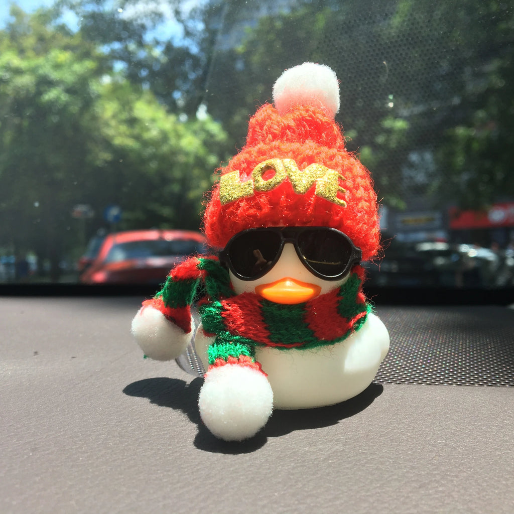 CowLost | product_id-1-set-rubber-duck-graduation-car-rearview-mirror-decoration |3