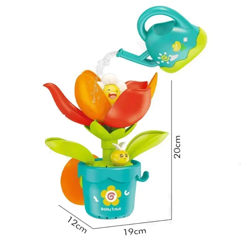 CowLost | product_id-childrens-sunflower-water-spray-bath-toy-fun-shower-sprinkler-gift |6
