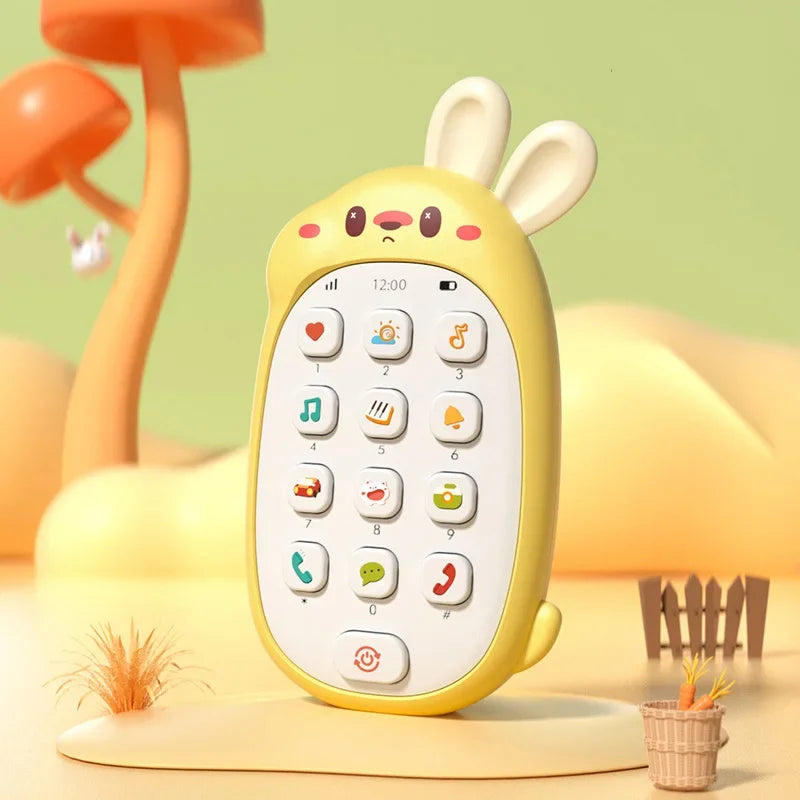 CowLost | product_id-baby-chewing-toy-phone-non-toxic-odorless-music-rabbit-toy-no-battery |8
