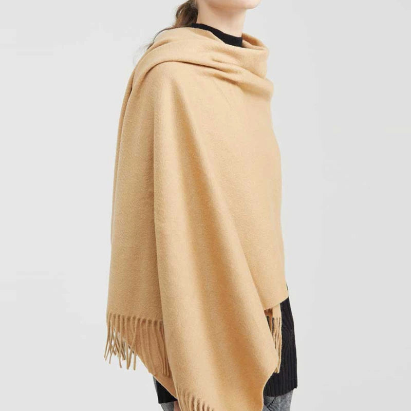 CowLost | wool-scarf-women-thick-cashmere-winter-scars |42