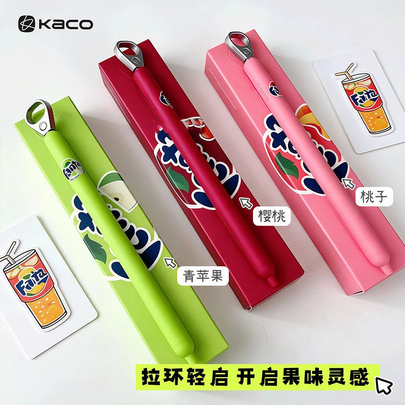 CowLost | product_id-kaco-fanta-0-5mm-black-gel-pen-pop-up-side-click-ergonomic-for-study-gift |1
