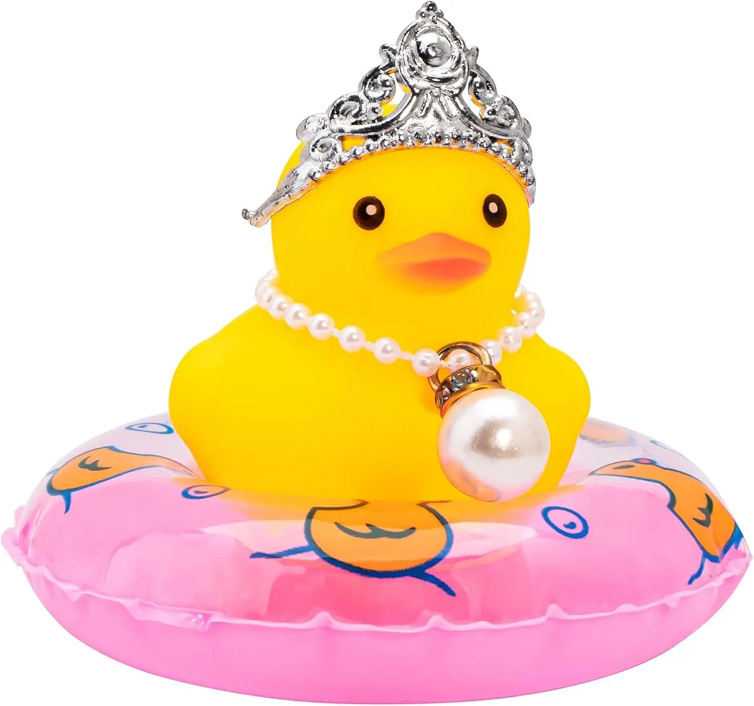 CowLost | product_id-car-rubber-duck-dashboard-ornament-with-pearl-necklace-and-crown-for-jeeps |21