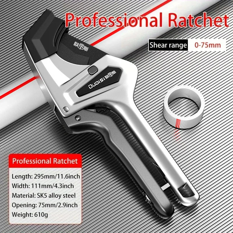 CowLost | hardware-pvc-pipe-cutter-water-pipe-cutting-scissors-professional-quick-cutter-plastic-pipe-cutter-multifunctional-cutting-tools |8