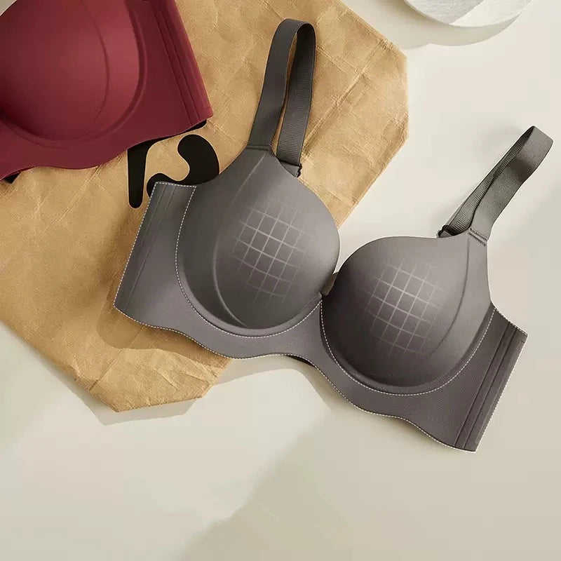 CowLost | large-breasts-and-small-breasts-underwear-for-women-adjustable-shapes-thin-thin-style-sexy-large-size-womens-bra |8