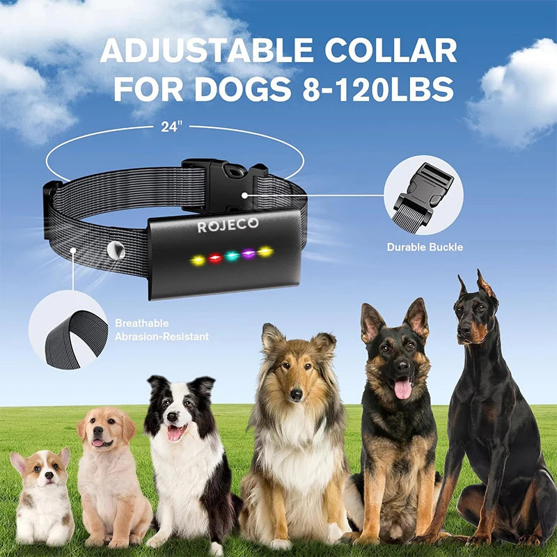 CowLost | dog-diapers-rojeco-waterproof-dog-training-collar-with-1600ft-remote-control |6
