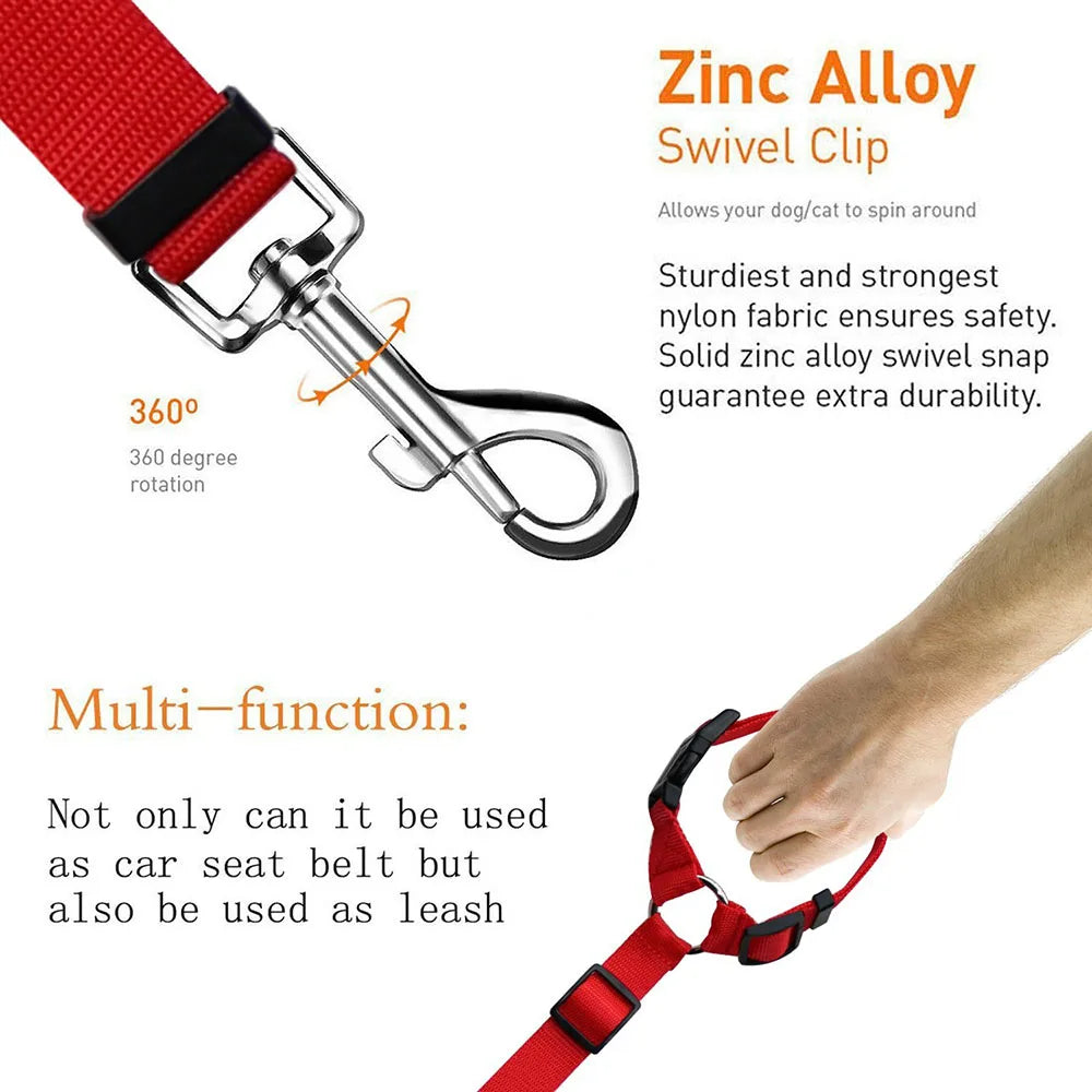 CowLost | dog-diapers-adjustable-two-in-one-nylon-dog-harness-and-seat-belt-leash |3