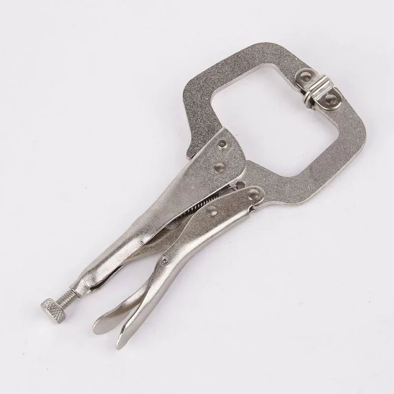 1pc 6.5/11 Inch Adjustable Locking Type C Pliers Welding Quick Grip Clamps Manual Clamping Tools For Pipes And Woodworking