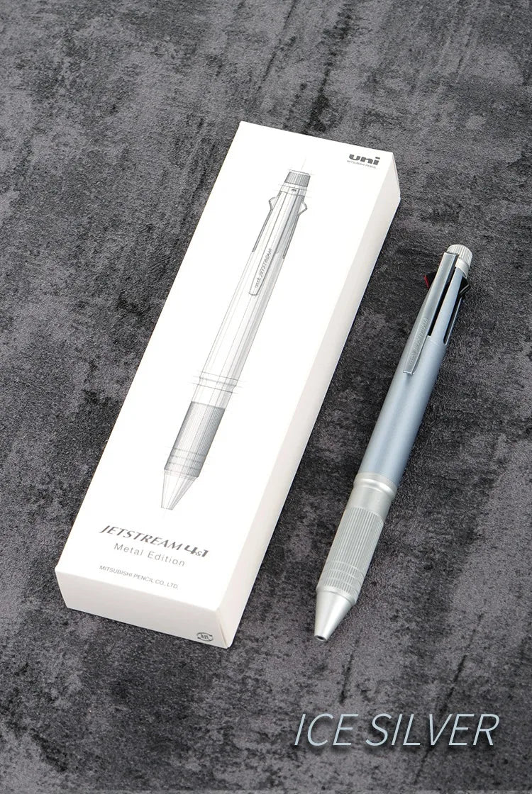 CowLost | product_id-japan-uni-jetstream-metal-5-in-1-ballpoint-pen-mechanical-pencil-msxe5-2000a-0-5mm |6