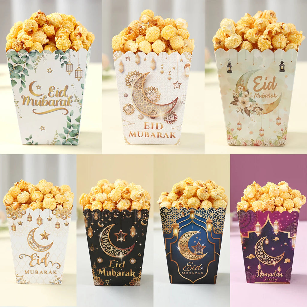 CowLost | eid-mubarak-popcorn-box-biscuit-gift-box-ramadan-decoration |2