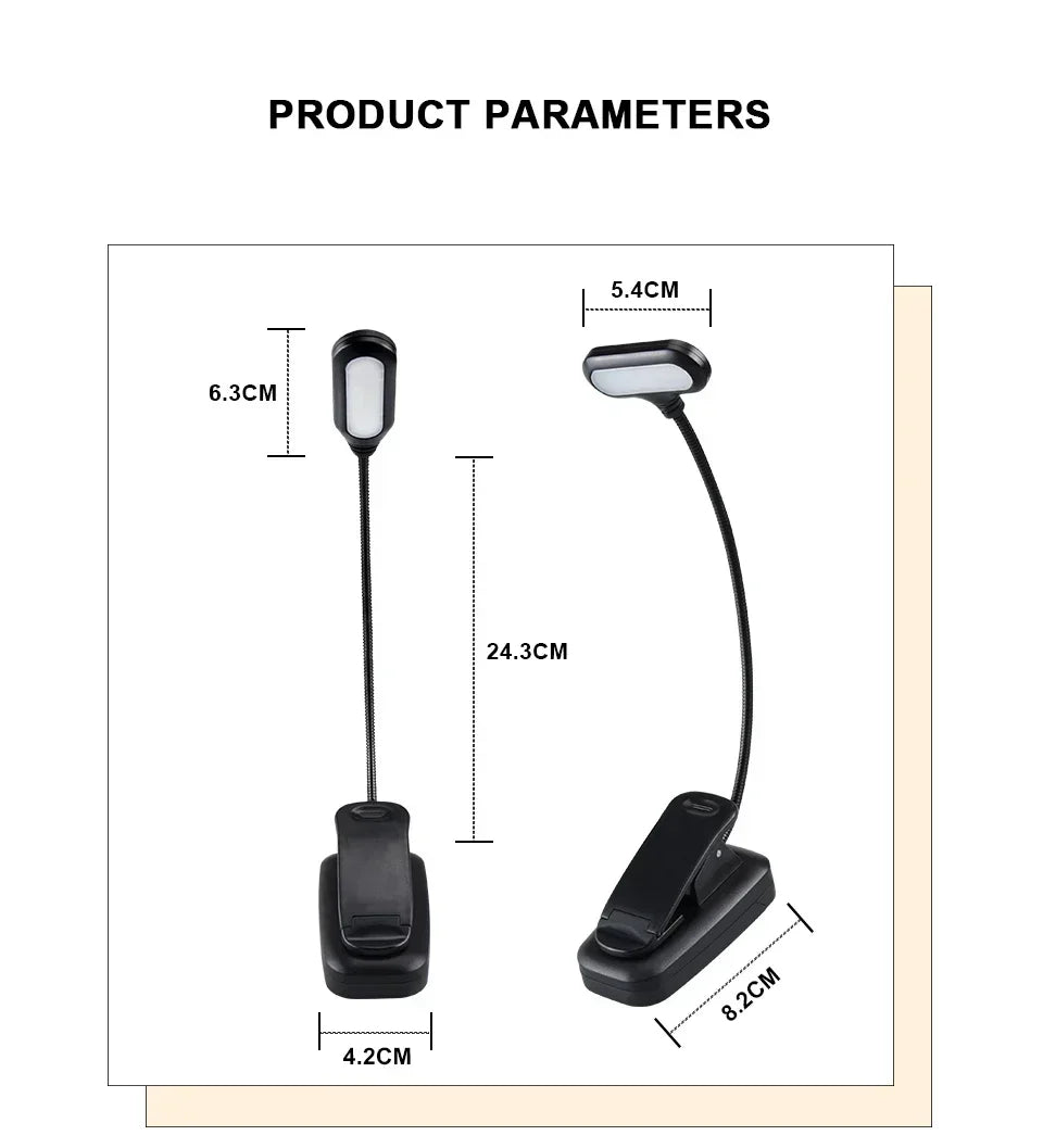 CowLost | product_id-battery-powered-mini-led-book-light-with-flexible-clip-and-eye-protection |11