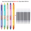 CowLost | product_id-5pcs-kaco-coca-cola-co-branded-gel-pens-0-5mm-quick-dry-ink-ergonomic-grip |25