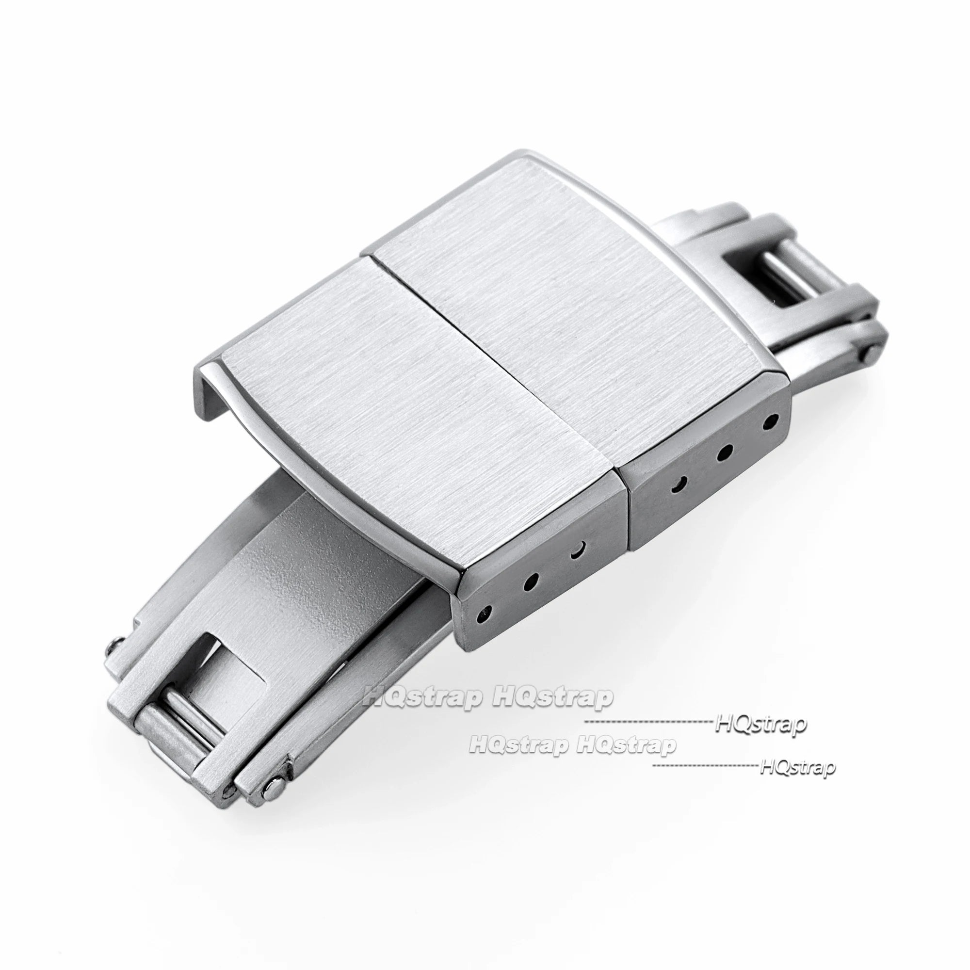 CowLost | product_id-stainless-steel-double-click-butterfly-buckle-16mm-20mm-for-rubber-watch-strap-replacement |16