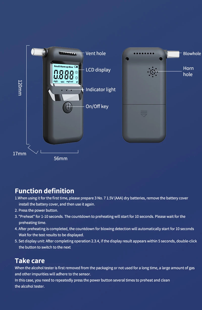 CowLost | product_id-digital-professional-alcohol-breathalyzer-tester-with-lcd-display |19