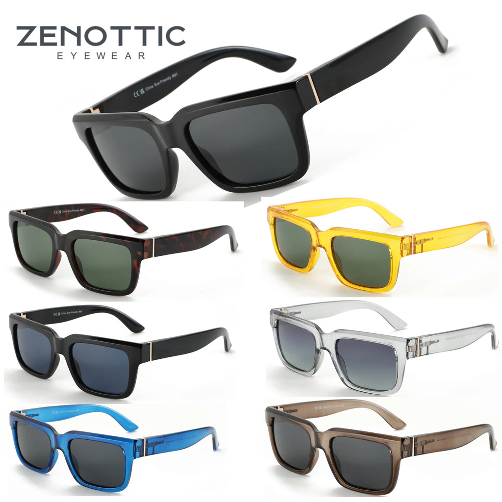 CowLost | zenottic-2026-new-fashion-square-polarized-sunglasses-women-men-uv400-protection |1