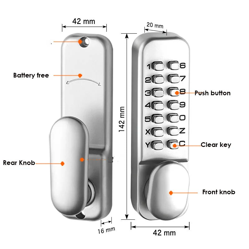 CowLost | vehicle-door-lock-knobs-product_id-14-button-waterproof-mechanical-digital-code-door-lock-with-keypad-for-front-gate |4