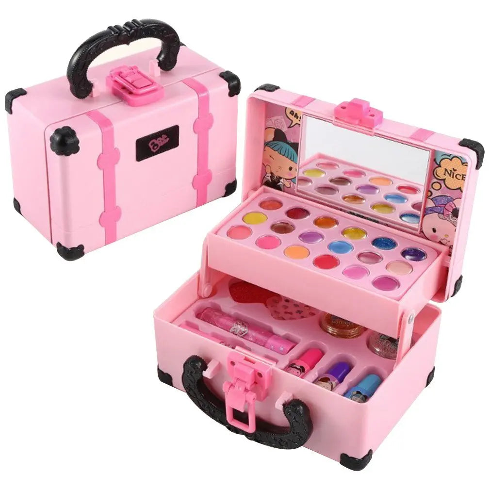 Kids Princess Makeup Play Set Non-Toxic Cosmetic Toy for Girls