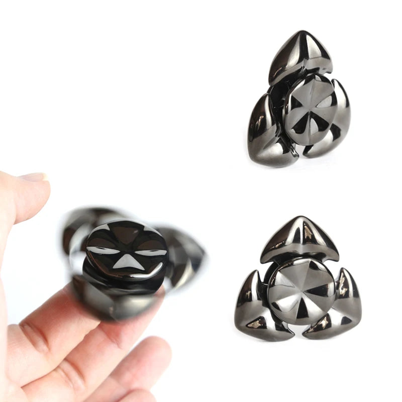 CowLost | product_id-squid-stainless-steel-three-leaf-edc-fidget-spinner-for-stress-relief-adults |7