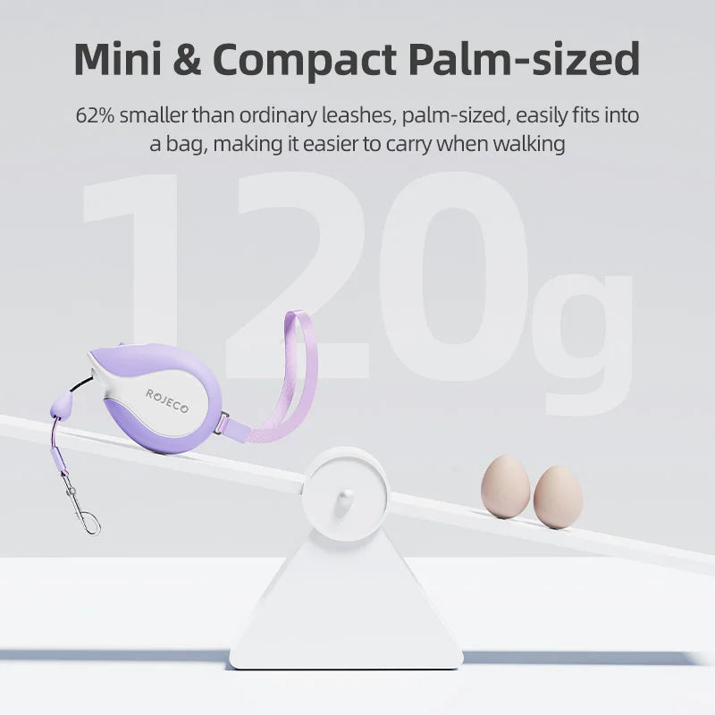 CowLost | dog-diapers-rojeco-3m-mini-automatic-retractable-dog-leash |2